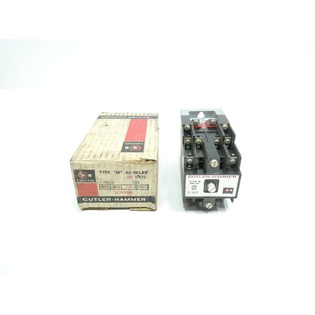 EATON CUTLER-HAMMER Type M 120V-Ac Control Relay D23MR60A